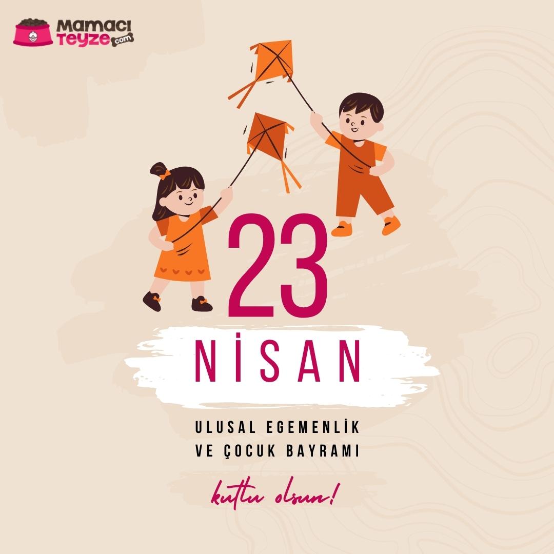23 Nisan Ulusal Egemenlik ve Çocuk Bayramı'mız Kutlu Olsun!
---
#23nisan #benimmamacıteyzem