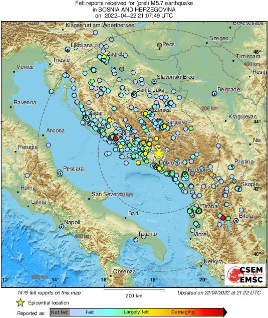 Il Mondo dei Terremoti on Twitter: "Il terremoto è stato chiaramente