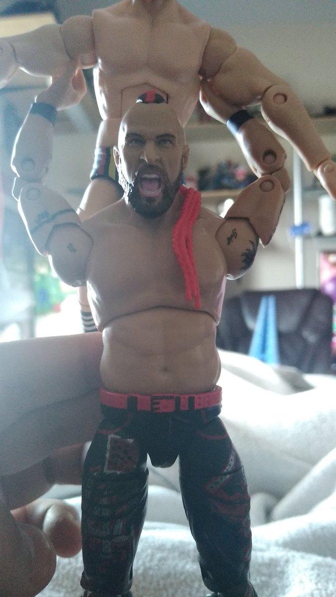 Just got my first @AEW figure the #murderhawkmonster @LanceHoyt as a birthday gift today this is cool