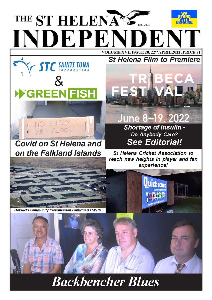 ST HELENA NEWS & TRAVEL tweet media