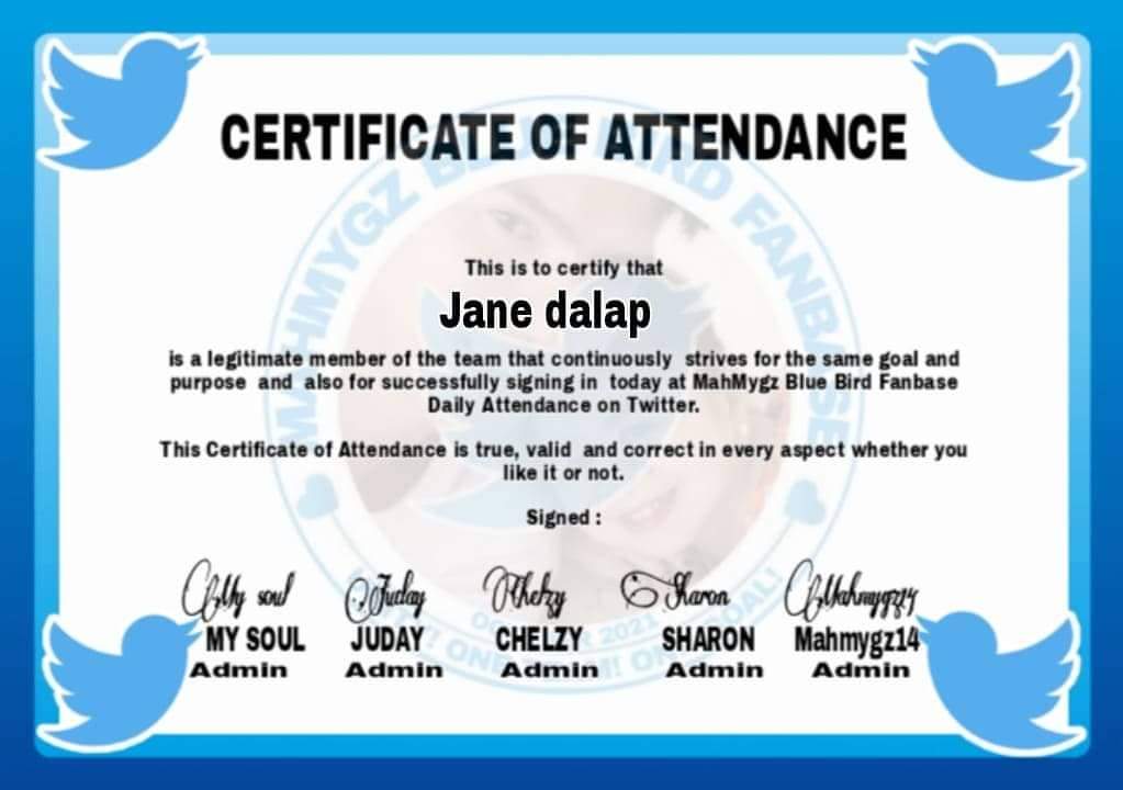 JaneDalap's tweet photo. @Bluebird_Ofc @MygzMolino Happy people make life long partner

#MAHMYGZ
#MygzMolino
@MygzMolino https://t.co/mOTBZ2iGf8