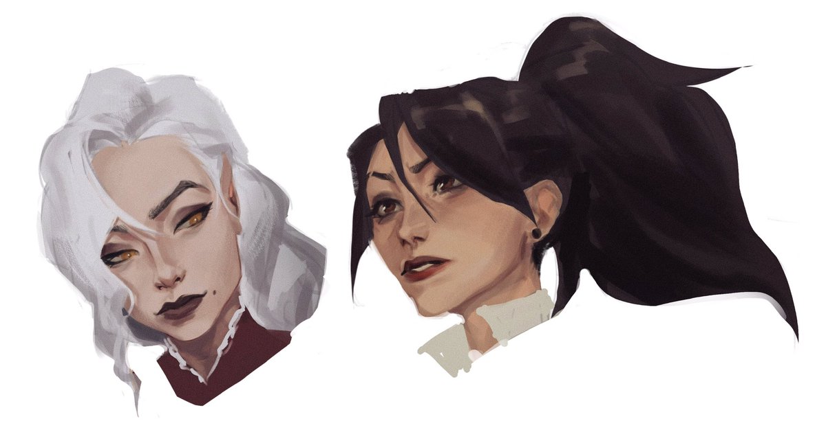 「Vampire au portrait studies I did yester」|koifeeのイラスト