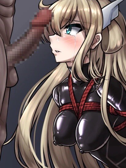 簡単にカラーラフ済ませるつもりが、レイちゃんにしゃぶらせるの楽しくて思ったより描き込んじゃった 