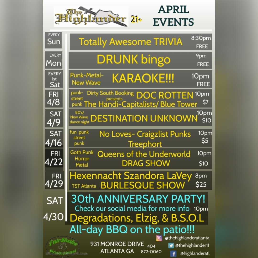 The Highlander ATL (@thehighlander11) on Twitter photo 