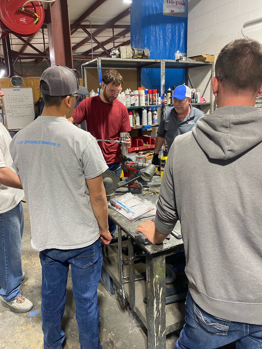 WIWALLC's tweet photo. Another successful plural component training session was held this week at our facility in Alger, Ohio. If you are interested in receiving technical training on any WIWA pump system, just contact our Technical Manager, Scott Plaugher, We would be glad to get you scheduled! https://t.co/SqJn8vXJKx