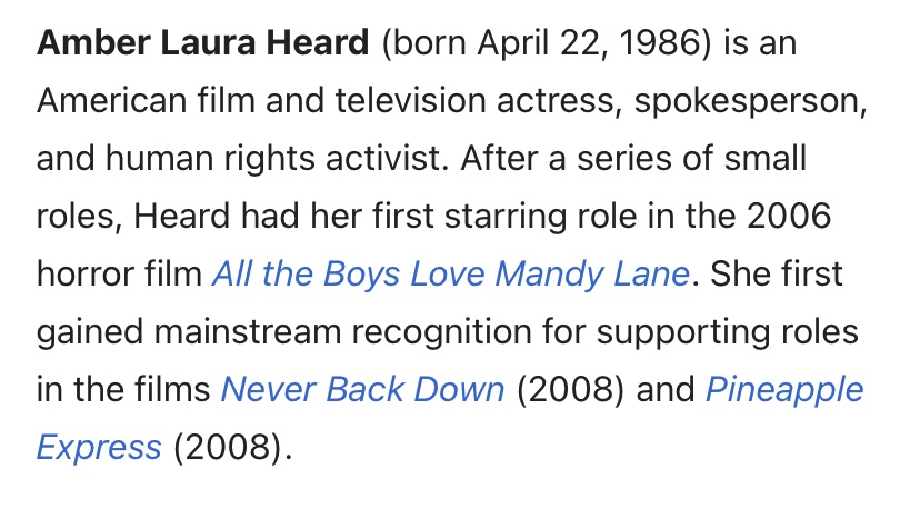 Happy birthday human rights activist amber heard.   Free Palestine! 