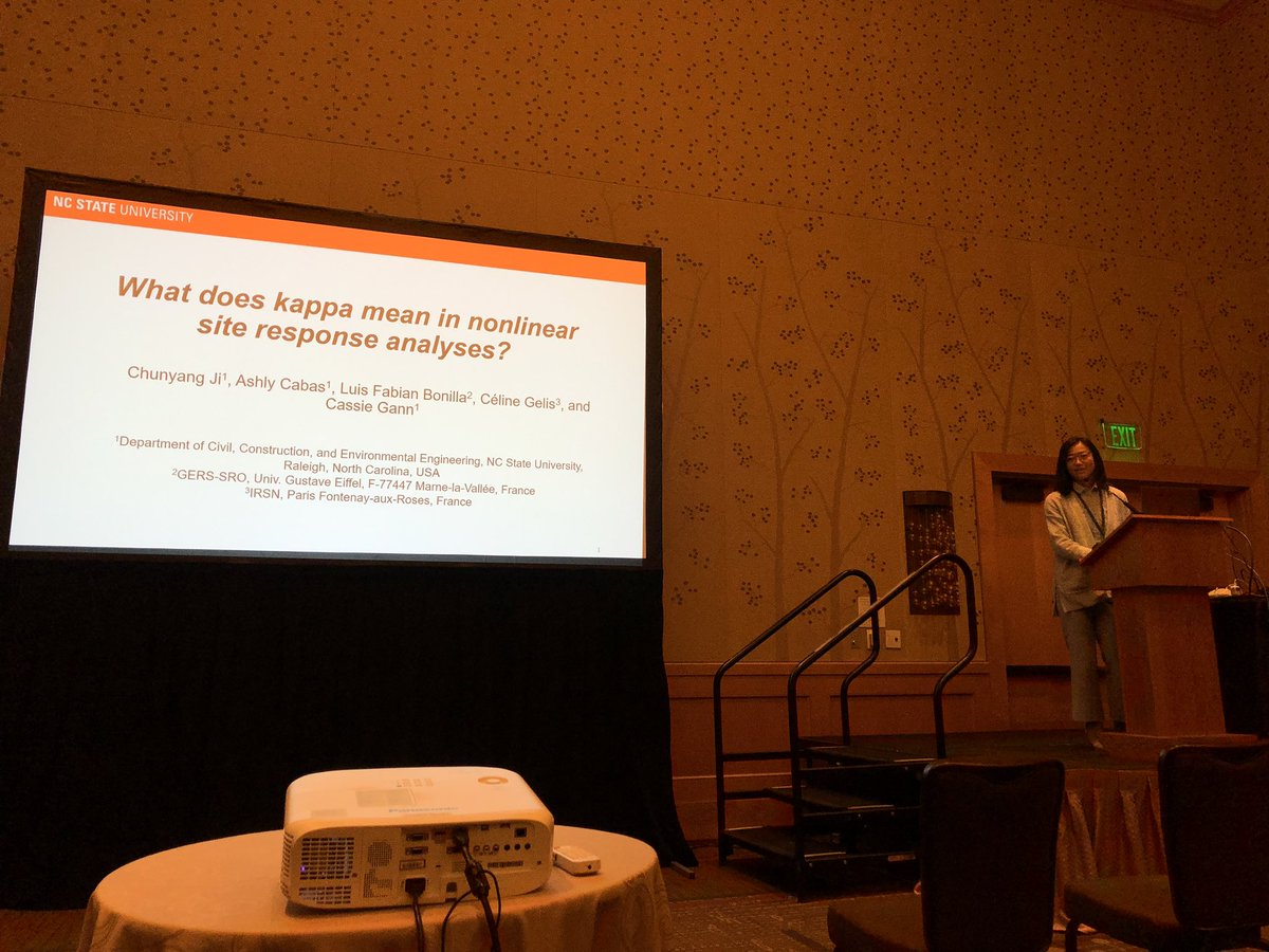 So excited about my first oral presentation at #SSA2022 to share my recent kappa work with @cassie_gannph and @amcabas. We had an excellent kappa section with bright brains in room.