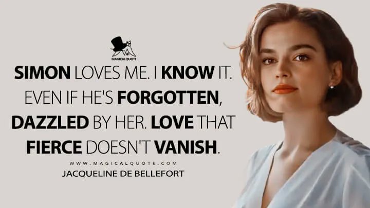 Jacqueline de Bellefort: Simon loves me. I know it. Even if he’s forgotten, dazzled by her. Love that fierce doesn’t vanish.
➡magicalquote.com/movie/death-on…
#DeathontheNile2022