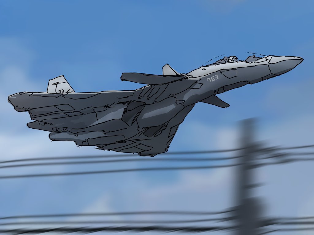 「#TLに深刻な架空戦闘機不足 」|Doroniのイラスト