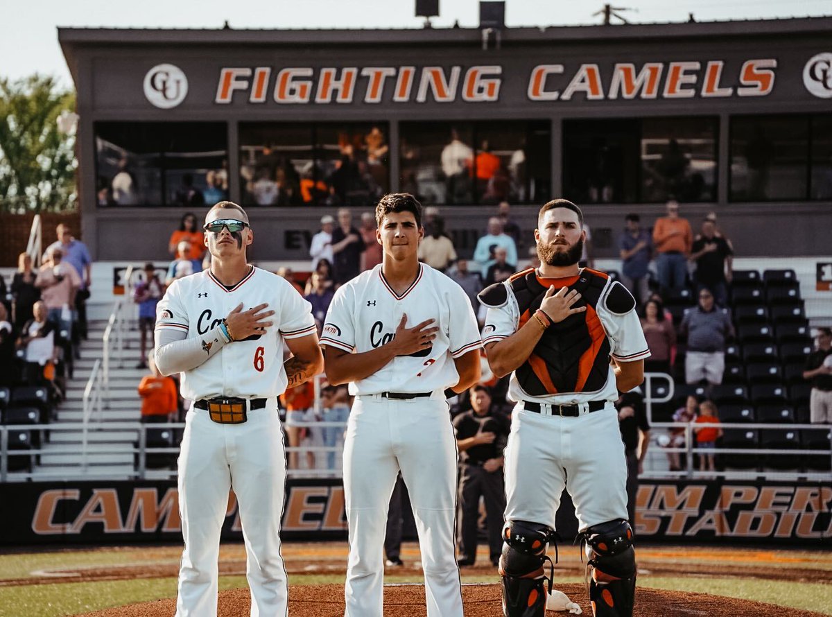 Tradition 🇺🇸

#NCAABaseball x 📸 <a href="/GoCamelsBSB/">Campbell Baseball</a>