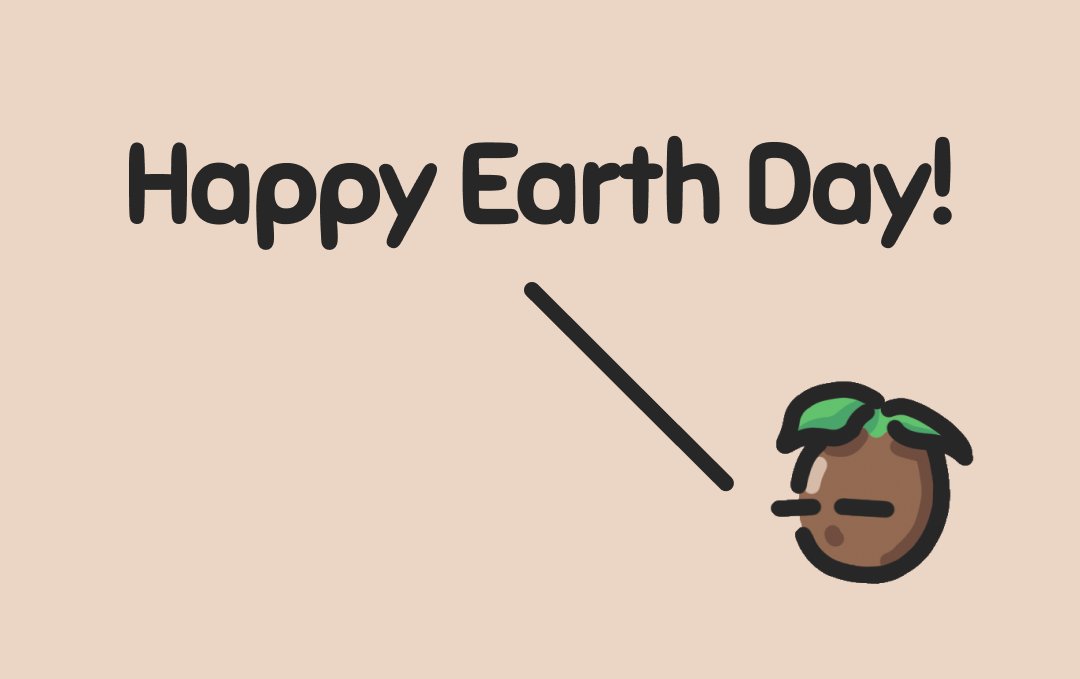 Happy Earth Day! Let's keep the Great Pond clean 🌎💚