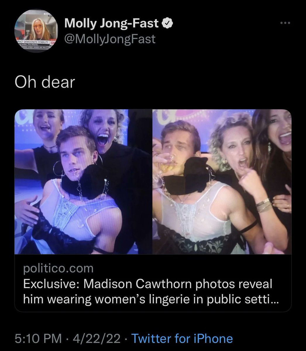 hammerhead9804's tweet photo. @CawthornforNC I hope you weren't wearing a thong since you probably don't have control over your bowels 💀💀💀 https://t.co/rxZwshsd9k