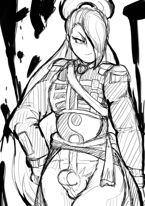 #ふたなり
🔞ストリートファイターのセス♂♀イラスト⚡ 