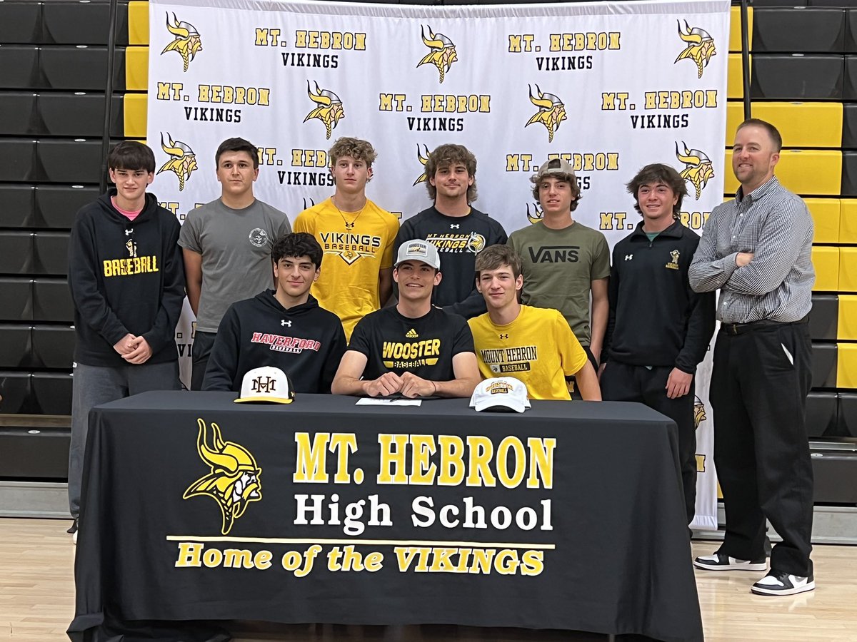 Thanks to everyone for a great signing day, can’t wait for the next 4! Congrats to <a href="/sam_c_18/">Sam Cohen</a> on Haverford. <a href="/AaronWilson22/">Aaron Wilson</a> @Doc19Wooster