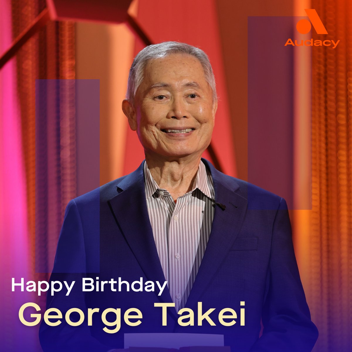 OH MYYYYY. Happy 85th birthday, George Takei! Amy Sussman / Staff | Getty Images Entertainment 