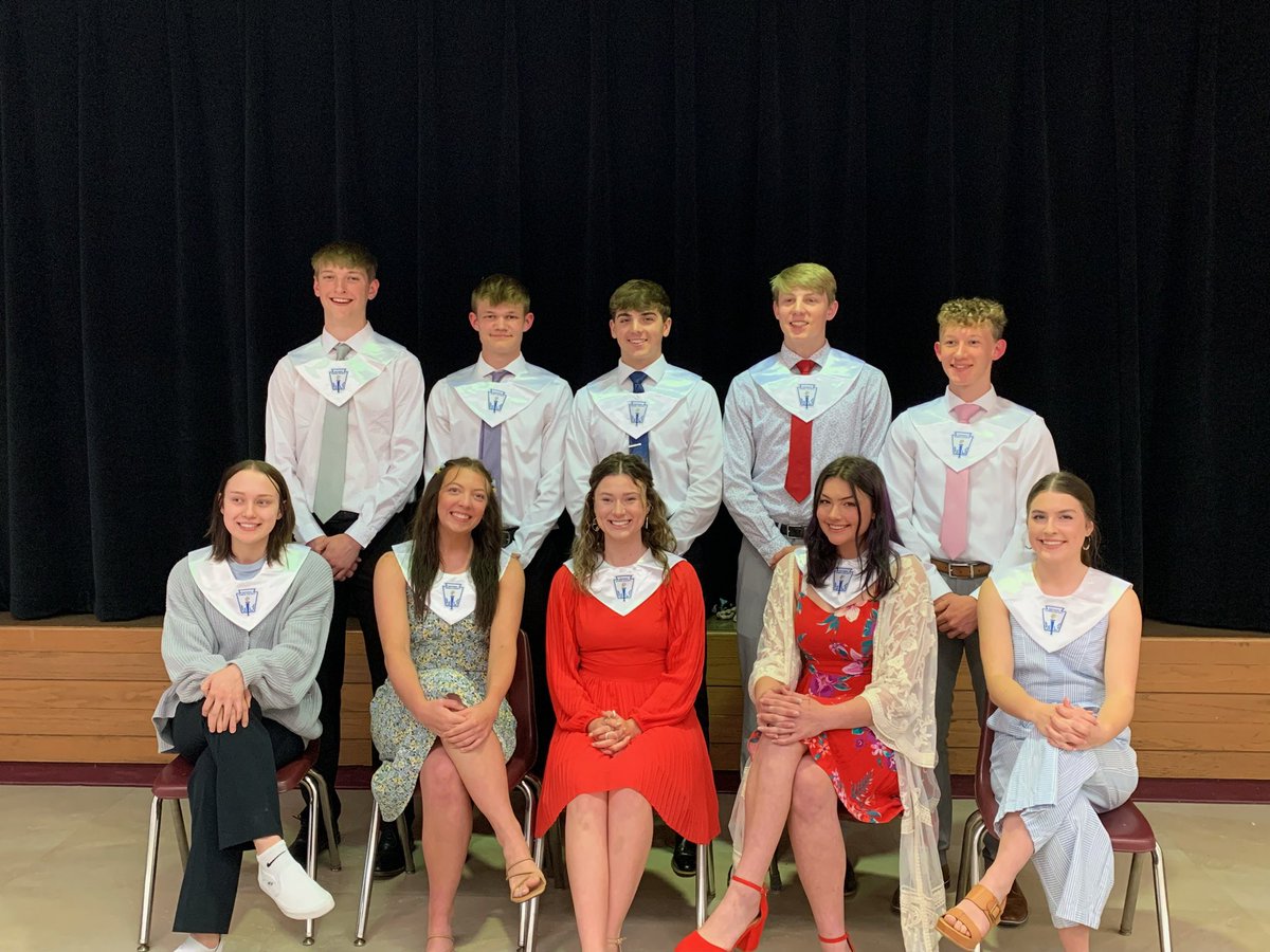 c1stoga's tweet image. Seniors, New Inductees and the entire Conestoga NHS Chapter!