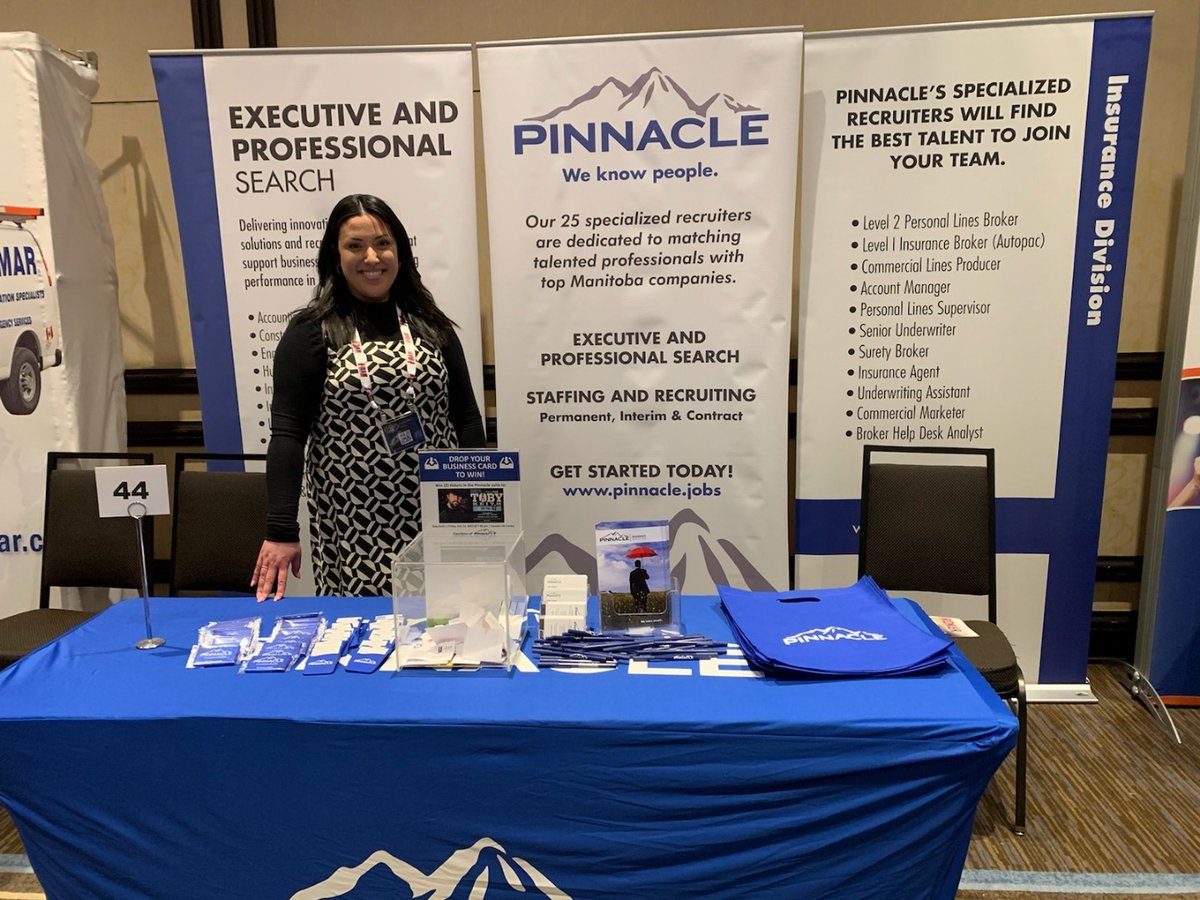 Pinnacle_ca's tweet photo. We're ready for the 2022 @IBAManitoba Convention! For those of you attending, stop by booth 44, meet our insurance recruiter, Aynsley Read, and enter for your chance to win Toby Keith concert tickets! Looking forward to connecting with everyone! #IBAM2022 #insurancerecruitment https://t.co/WkLzczbenN