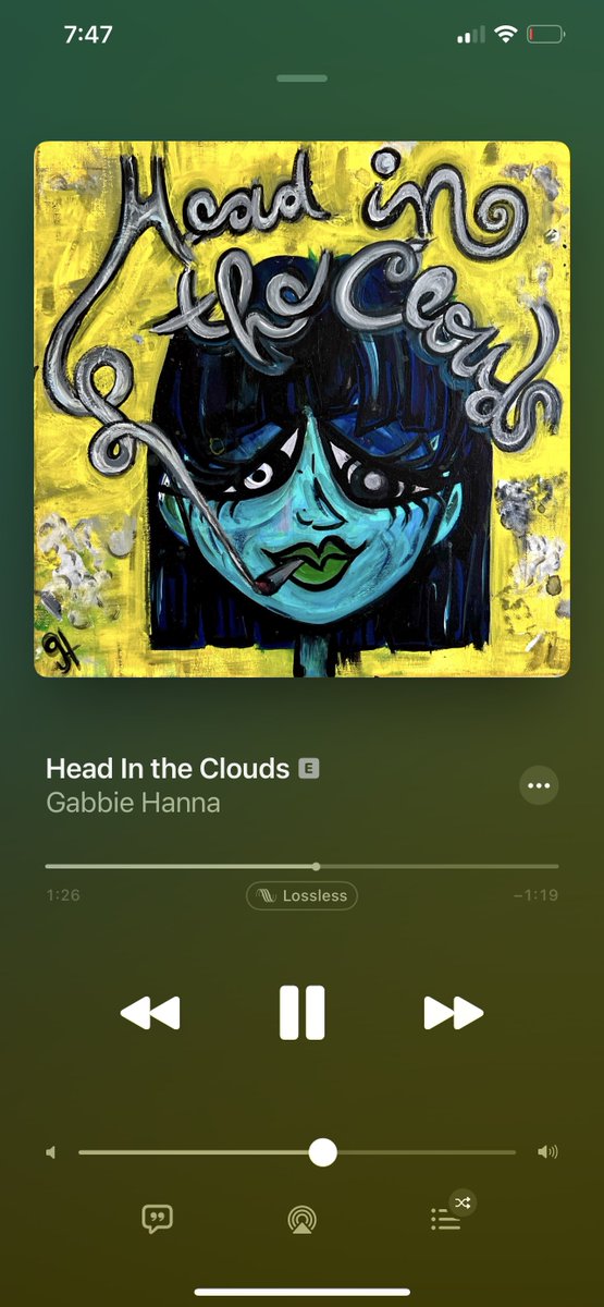 2WayGabbie's tweet photo. HEAD IN THE CLOUDS IS SUCH A BOP @GabbieHanna https://t.co/mP0CkAUkNq
