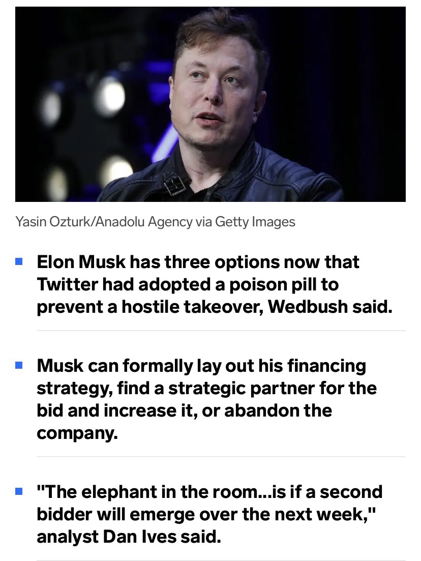 Elon musk is thinking to take over Twitter,thought that world media is no more room for freedom of speech. have to support him. This is true that used Twitter so long ago. Twitter put account in telescopic jail due to thousands organised reports as junta account. What the hell!