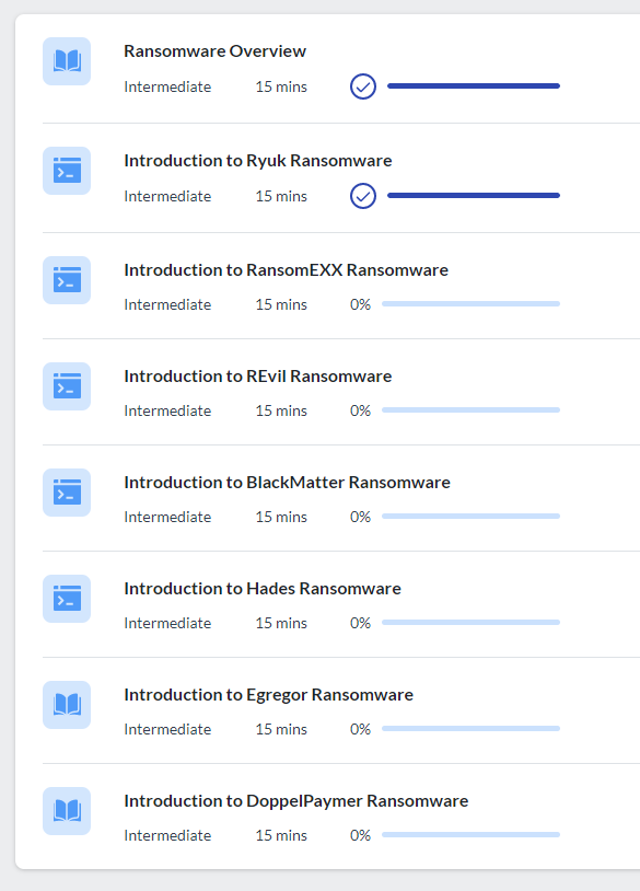 skocherhan's tweet photo. Ransomware labs on @RangeForce platform
#rangeforce #ransomware #cybersecurity https://t.co/XRzalYxLpO