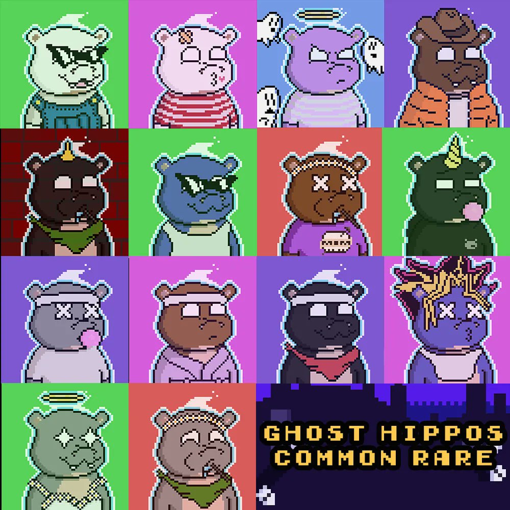 🦛 👻 Ghost Hippos haunting soon…