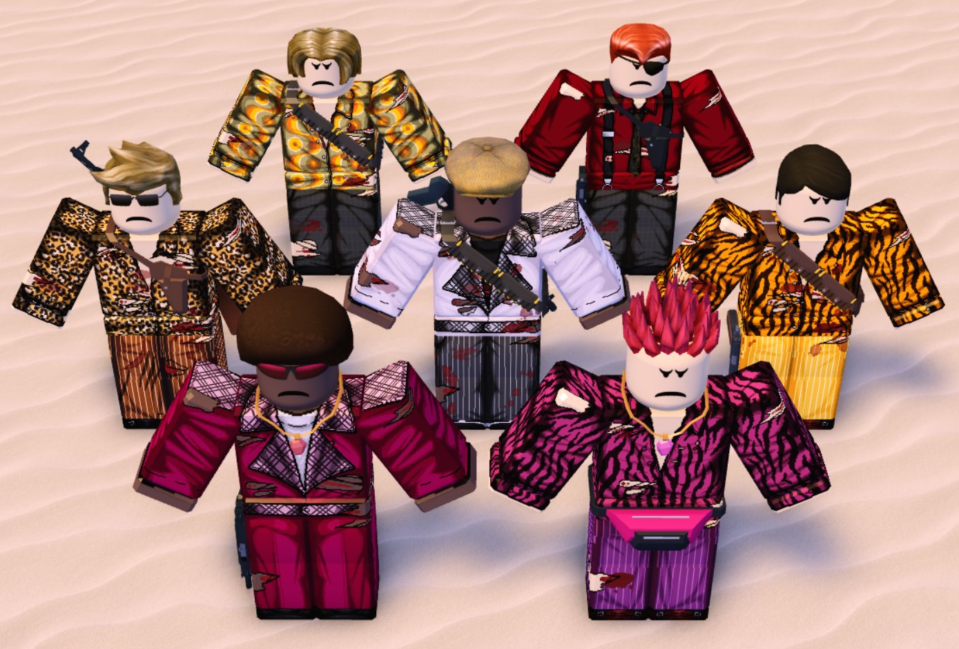 Doflamingo Outfit - Roblox