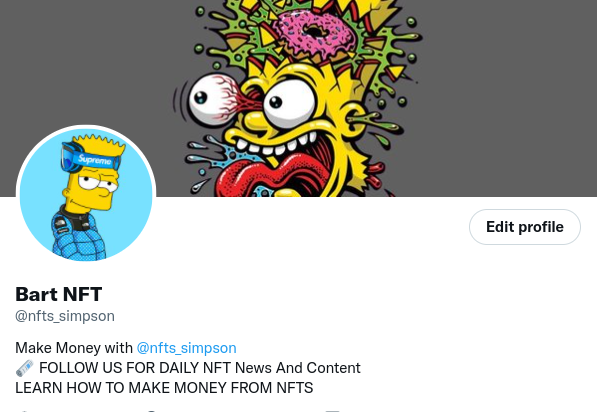 nfts_simpson's tweet photo. Let's Follow 🤘🤘🤘 https://t.co/JY1XbEjkdh