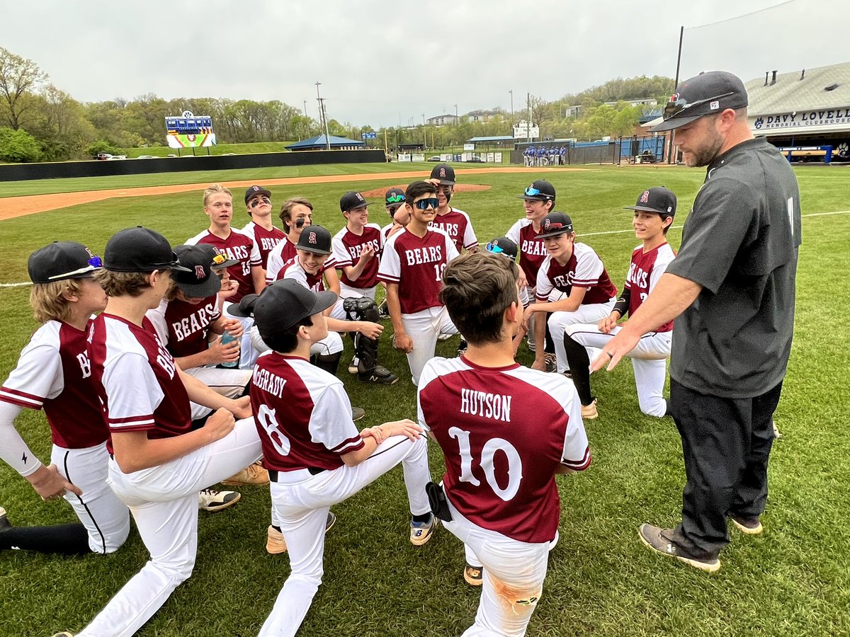davidsonacademy's tweet photo. Your MS Bears swept a doubleheader at Goodpasture tonight, 5-0 and 7-0. Go Bears! #theDAway #DAbaseball @athletics_da @DavidsonAcadBB https://t.co/5CAnFSbdzM