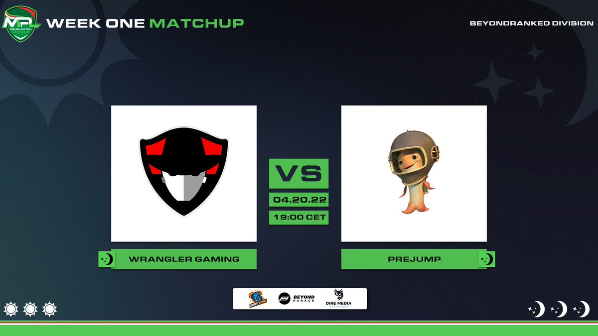 FinalityLeague's tweet photo. We're live with the first Matchup tonight!
@WrangleRGaming vs #PreJump
Live: https://t.co/EsWtcBJcXX
#MelonPatchLeague #MelonPatchGaming https://t.co/JLNcSYZbyS