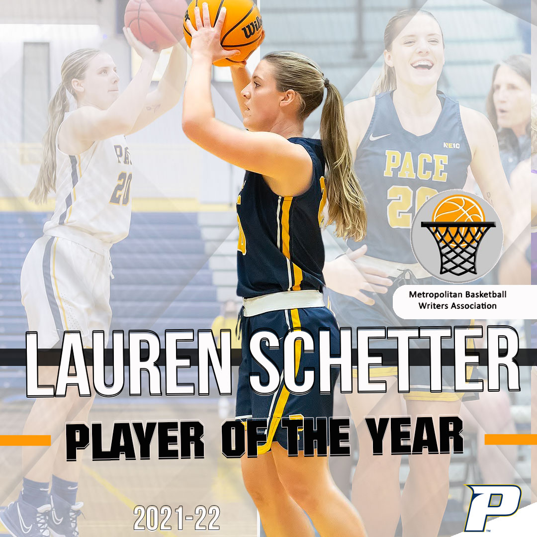 As deserving as it gets 👏

<a href="/PaceWBB/">Pace Women's Hoops</a> announced with two All-Met major awards today!

🏆 Carrie Seymour - Coach of the Year
🏆 Lauren Schetter - Player of the Year