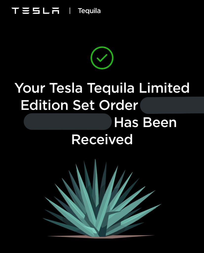 m3p_logan's tweet photo. W
#Tesla #TeslaTequila #Teslaquila https://t.co/Ijhj3Lfdtr