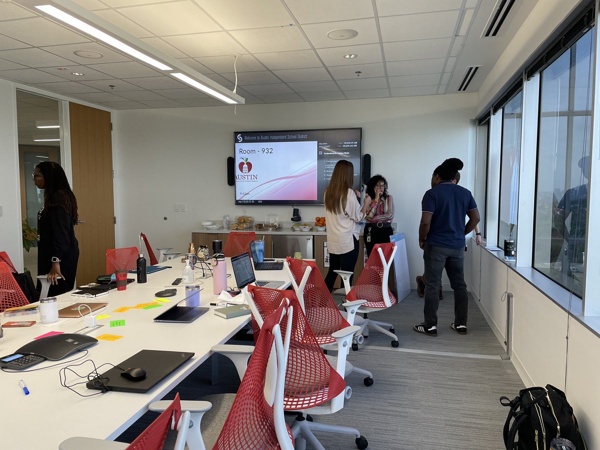 AISD_OOT's tweet photo. We are still #reflecting on the strategic planning  with @AISD_SEL_CPI @AustinISD_OID and @WeAreAISD for the districtwide professional learning series on centering equity and cultural proficiency! Great minds planning current and future cohorts! https://t.co/zP5klM3BSW
