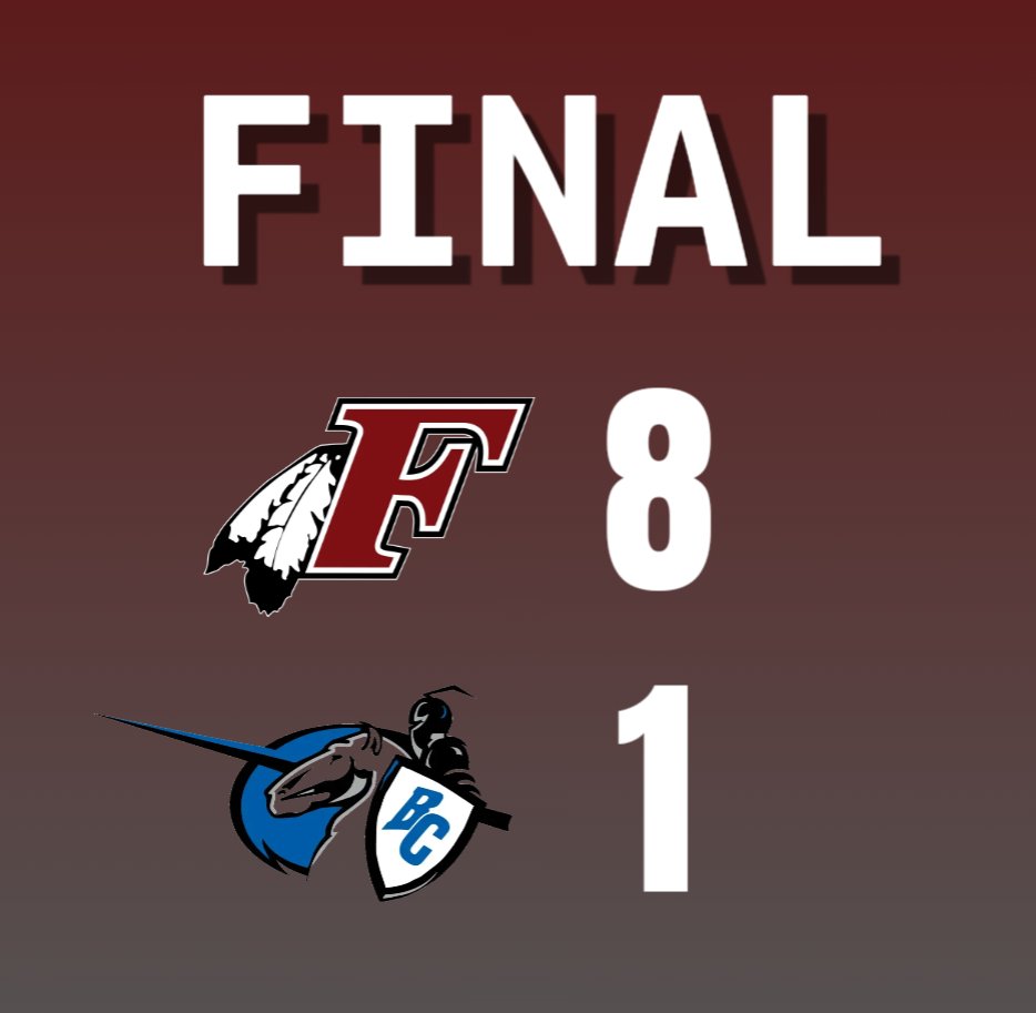 Final score from Brook Central: