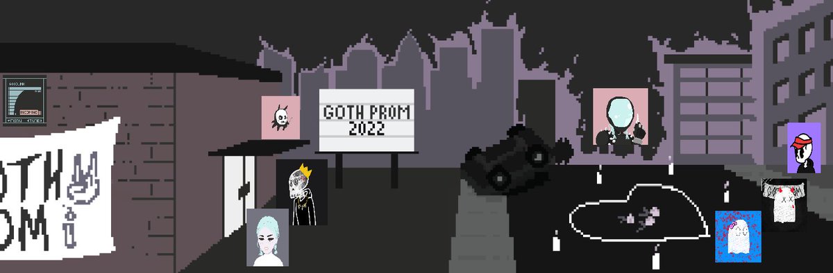Mastazugzug's tweet photo. The #PowerGoool's and #PopSkully's just showed up to the #GothProm 🕯️🤘 @riotgoools @yolofinancial
#NFTCommunity #Fantom $ftm https://t.co/pkca5AZmf0
