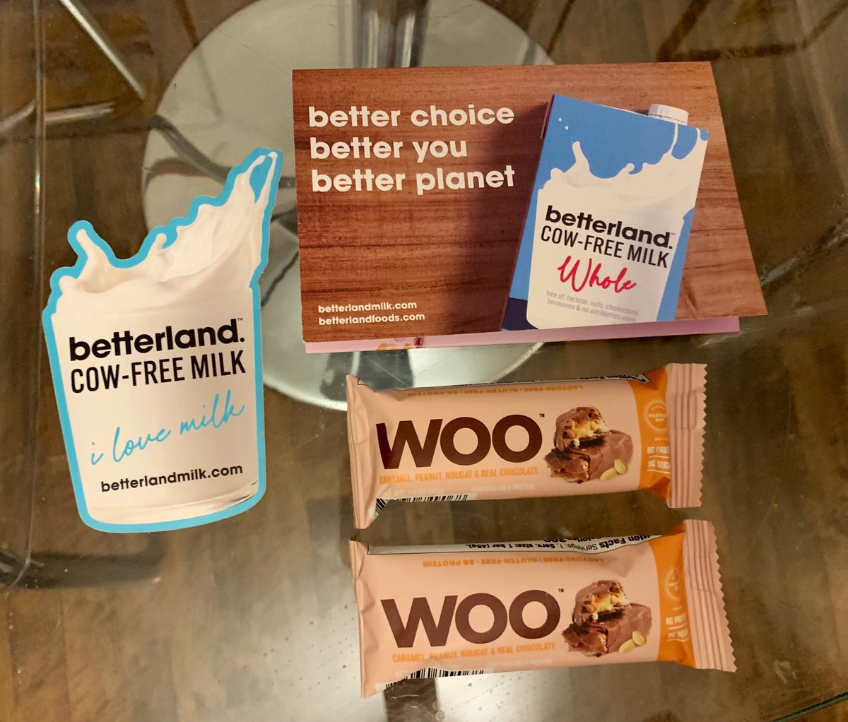 _kaitlingrady's tweet photo. Very excited to try this #woobar made w/ @PerfectDayFoods animal-free dairy via precision #fermentation! 🥛🌱 #altprotein https://t.co/WL4wRaz29L