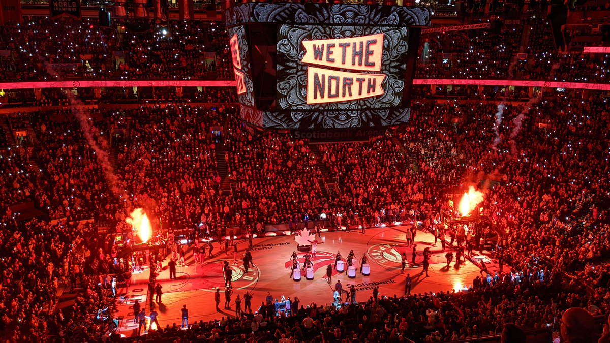Playoffs hit different. 
#wethenorth <a href="/Raptors/">Toronto Raptors</a>