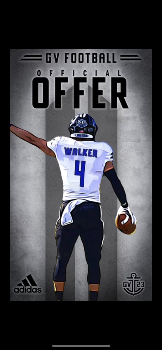 Blessed to receive my first official offer from <a href="/gvsufootball/">GVSU Football</a> ! thanks @CoachOlsonGVSU <a href="/CoachWooster/">Scott Wooster</a> ⚓️⬆️