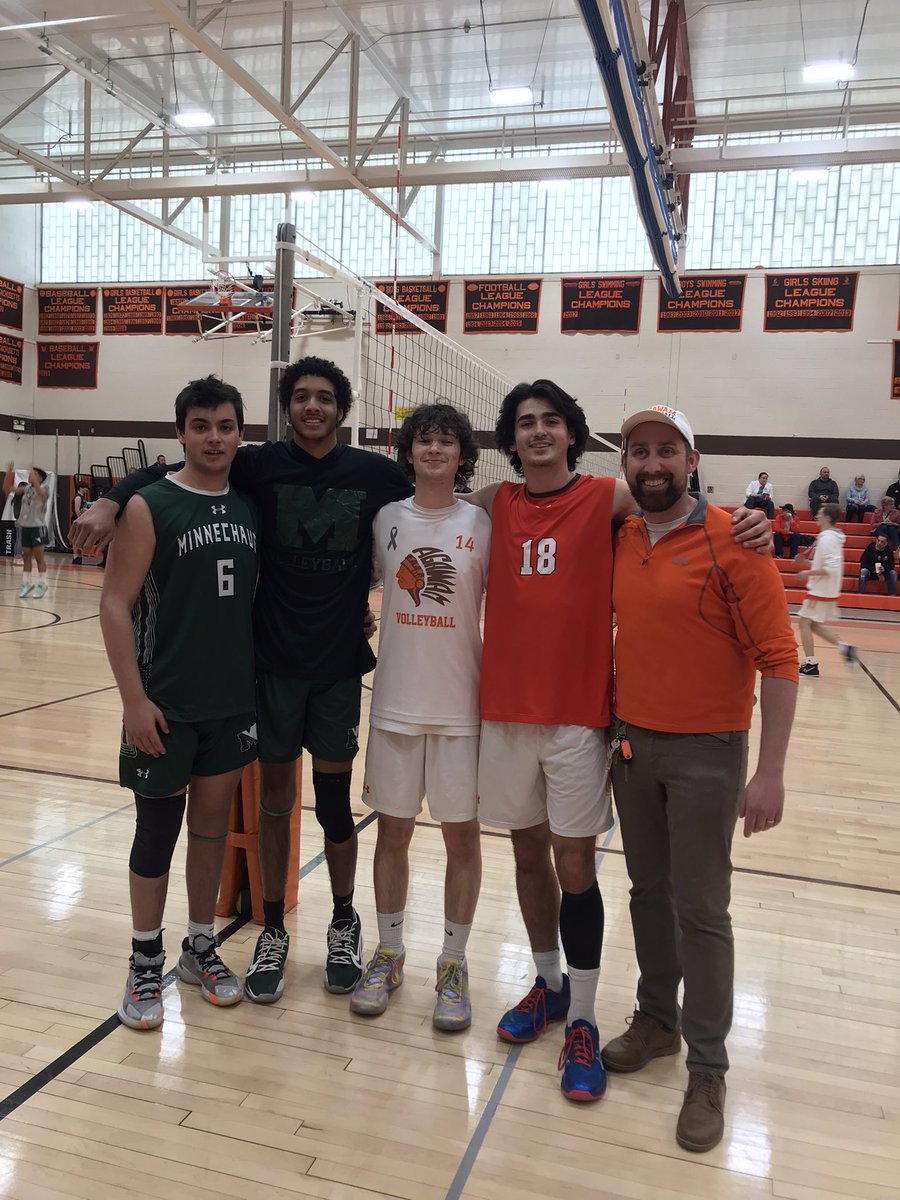 AgawamVBa11's tweet photo. JV wins 3-0 but varsity falls 1-3 to Chaug after winning opening set. Proud of our JV+bench guys filling the open gaps in our line up. #Learning 
We see Chaug again soon for a league rematch! #PV 
Stat leaders: 
Dan Paliy 17K
Kannon 7K
Antoine 30 Asst
Nigro 10 D
12 team blocks! https://t.co/aB9yXN7zkZ