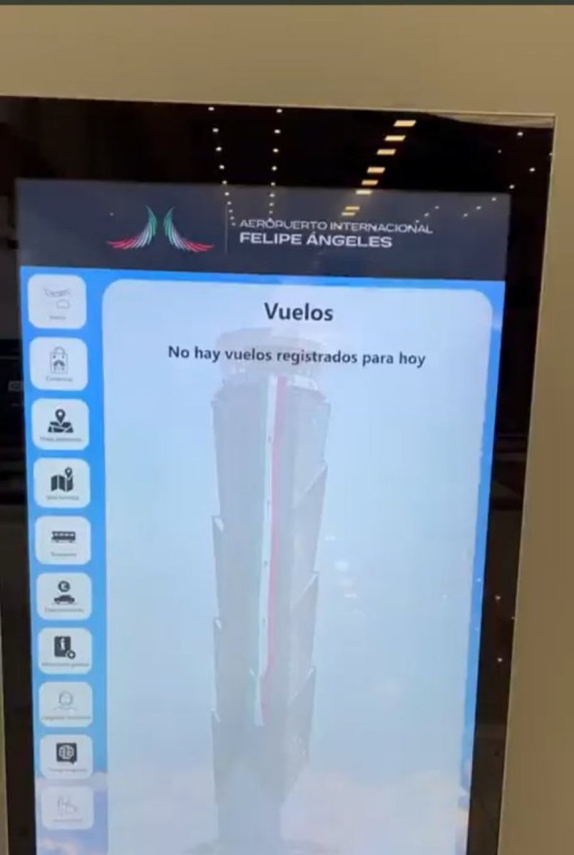¿Cuánto cuesta la operación diaria de un “aeropuerto” que nadie utiliza? ¿Por qué aceptamos pagar caprichos para un día de fiesta privada, y años de gasto y deuda pública? ¿Te imaginas todo lo que se podría hacer con el dinero que cuesta operar un “aeropuerto” vacío?