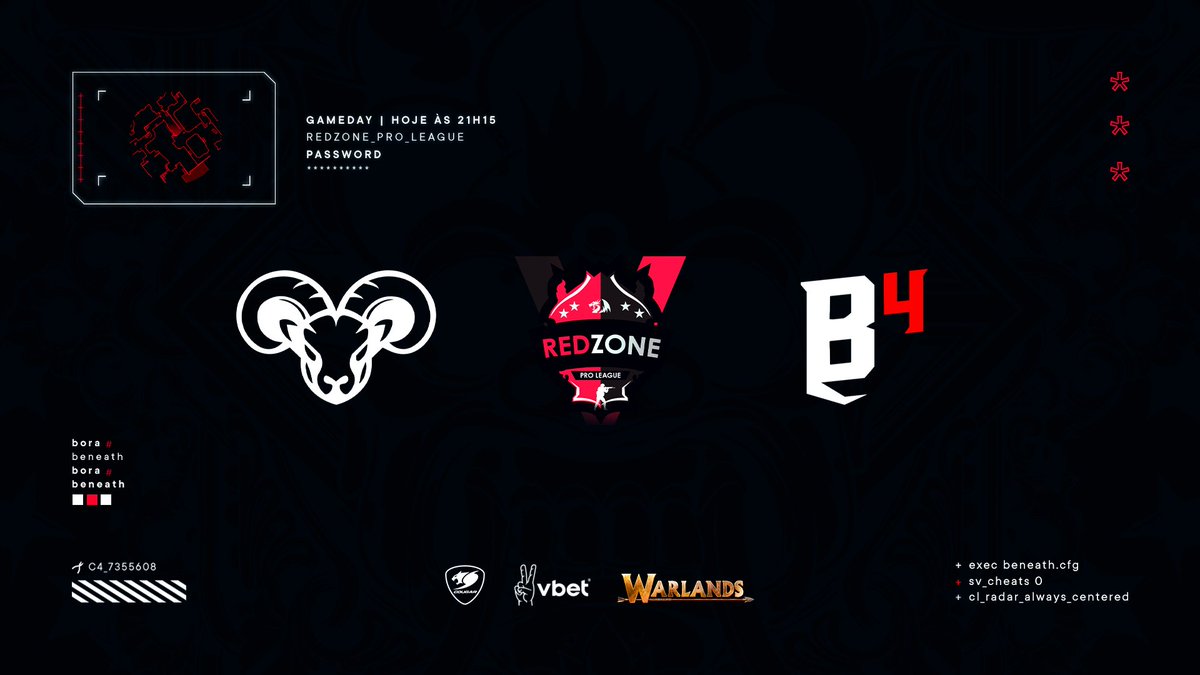 daotsugg_br's tweet photo. ACHOU QUE TINHA ACABADO? NÓS TAMBÉM

Mas ainda tem jogo, novamente contra a @b4ofc, em uma MD3 pela #RedZone 

Não vai rolar transmissão, mas os mapas já foram escolhidos: overpass - inferno - nuke 😎

DEIXA O #GOBENEATH PA NOIS 🐏🖤 https://t.co/uS7ZpLNHqe