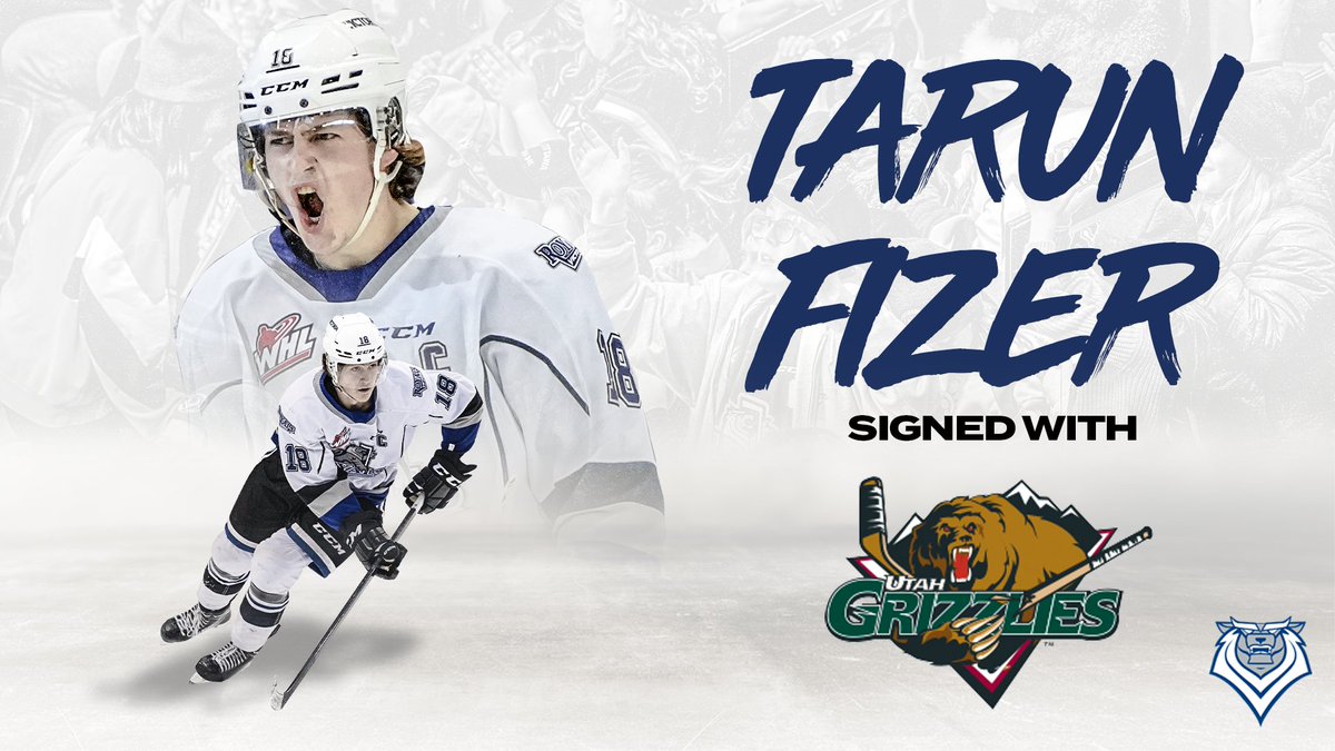 victoriaroyals's tweet photo. Royals forward Tarun Fizer has signed with the @UtahGrizzlies and will join them on their 2022 Kelly Cup playoff run. 

Go get 'em, Captain!

DETAILS 📝 | https://t.co/Wg1ehvUU2M #ReturnOfTheRoar https://t.co/4Plxw3SPz4