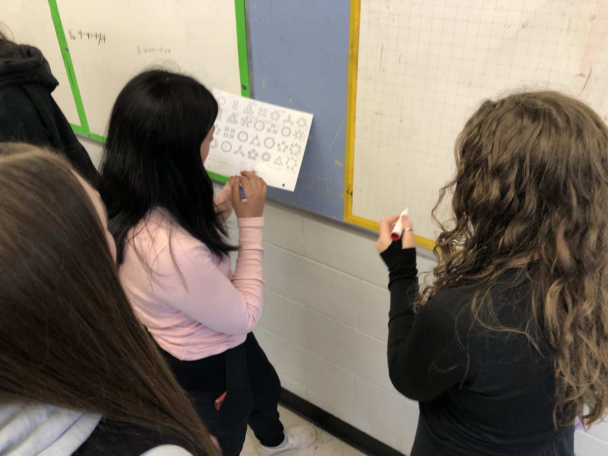 GoslinK123's tweet photo. We did several non-curriculum tasks to kick off our next two sections of #MTH1W @LaSalle_LDSB!
We used 4 Fours to help us review some #OrderOfOperations, and Number Visuals to look at #Patterns and #NumberSets. https://t.co/lgPuxsoTqL