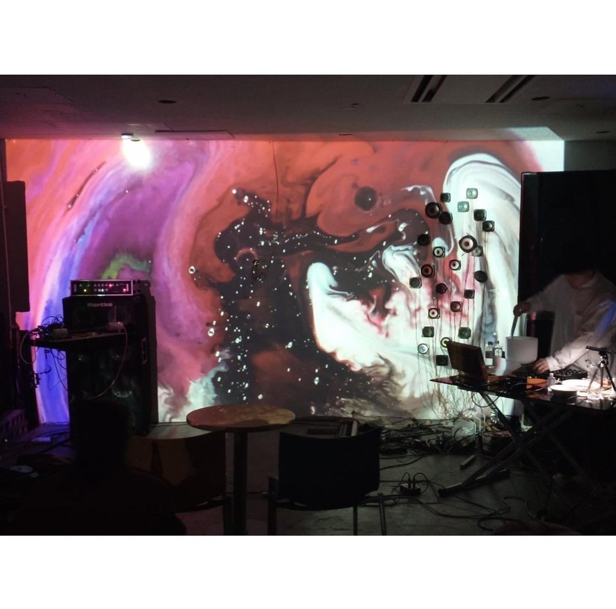 tribe_psycho's tweet photo. ちょうど一ヶ月後となりました！

「PSYCHO-EVOLVE vol.5」
日本画×��ジュアルアート×PSYCHOミュージック

◆5月21日(土)
「PSYCHO-EVOLVE vol.5」
＠カフェ・ミモザ
◇start 16:00
◇end 17:00
◇close 19:00
◇投げ銭
[出演者]
PSYCHO-TRIBE
nuee(Live Drawing)
山本洋子(日本画)

#nuee
#aboco https://t.co/mjVUlZADyd