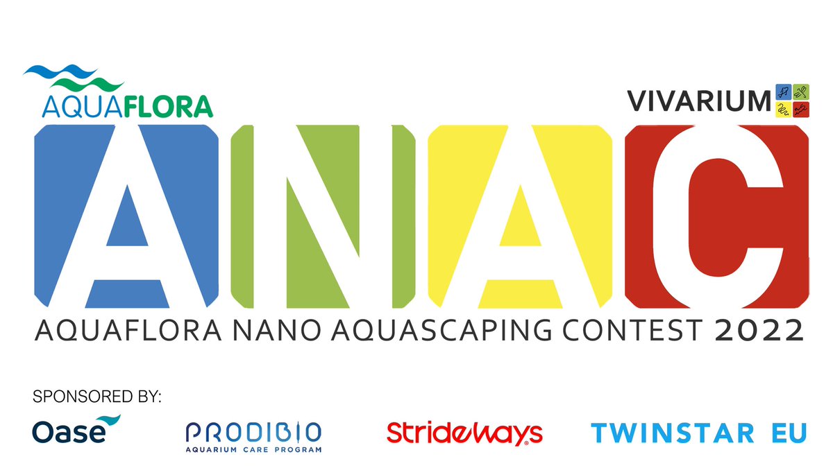 aquaflora_nl's tweet photo. ANAC 2022 is now open for applications! 

#anac2022 #aquaflora #vivarium #oase #prodibio #twinstar #strideways #vivariumfever #aquafloraevents #aquascapingmakesmyworldgoround

https://t.co/CtbOXKzaDW https://t.co/S6oThjlZZt