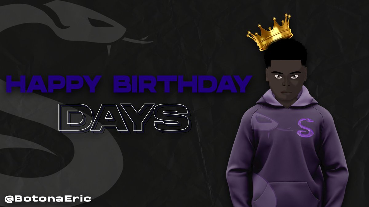 Happy birthday to the best Director any Org could ask for, <a href="/BotonaEric/">Days</a> !!!🎉🎉🎉