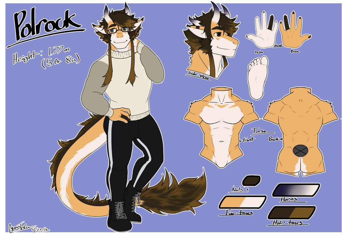 wolfrock3012's tweet image. HE IS ALIVE!!!
Comission from the wonderful and amazing artist, aswell as a good friend @GomoTofu (PSST, GO FOLLOW HIM) Who brought my new sona to life! \o/
Derg boy!
Thank you once again for the great comission and for taking in my request. As I said before, go support him!