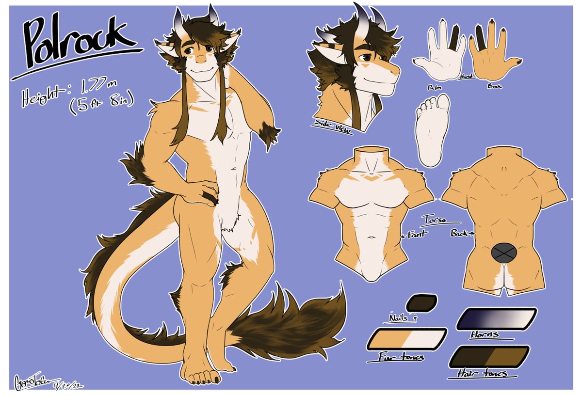 wolfrock3012's tweet image. HE IS ALIVE!!!
Comission from the wonderful and amazing artist, aswell as a good friend @GomoTofu (PSST, GO FOLLOW HIM) Who brought my new sona to life! \o/
Derg boy!
Thank you once again for the great comission and for taking in my request. As I said before, go support him!