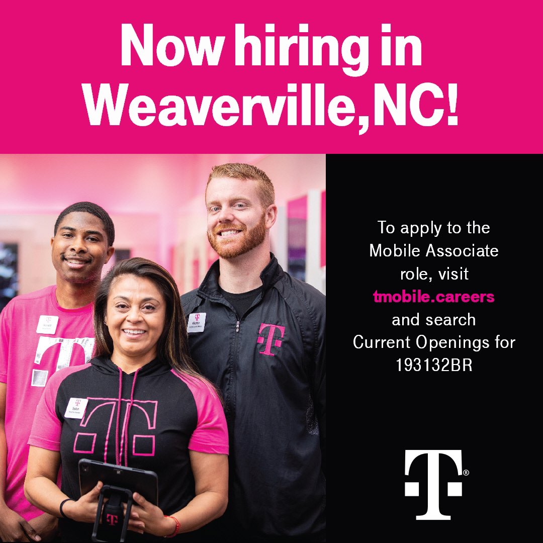 🚨If you’re in the market for a career change or been on the fence about making a change now is the time! 🚨We’re hiring and growing with opportunities to move up, what else could you want? Get in touch with me for more information or apply online!! tmobile.careers/job-details/15…