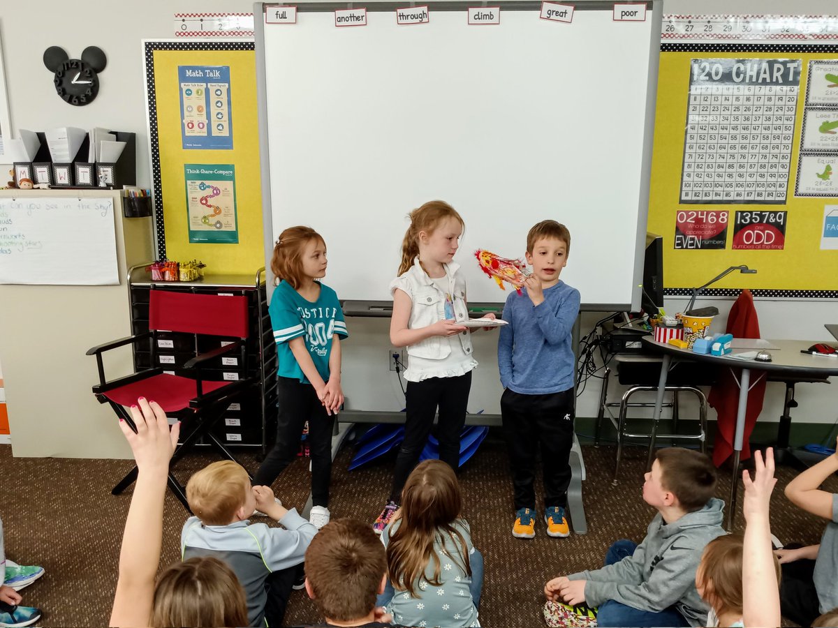 We designed shoes for traveling through different environments! Adaptations include feathers to extend the shoe and add warmth, saran wrap for protection from hot sand, popsicle sticks for traction, and feathers inside to tickle the wearer and help them run fast! <a href="/EdgewoodPrimary/">Edgewood Primary</a>