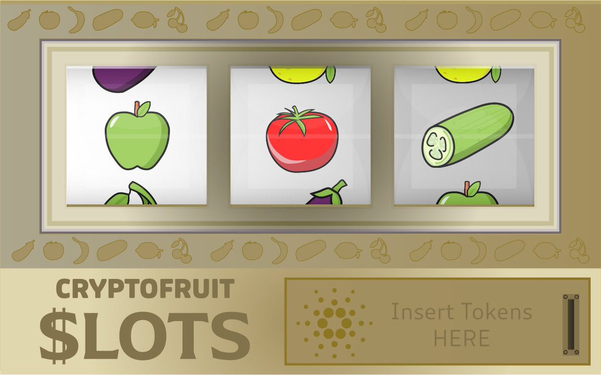 🍒🎰 1HOUR TO GO 🎰🍌

Our minting starts at 21:00 UTC ⏰

1000 #NFTs up for grabs! 🍌

Minting link will be shared here &amp; on our telegram! 

t.me/cryptofruitsNFT

#cnftdrop #cryptofruitdrop #nftdrop #NFT 🍌🍆🥒🍒🍋🍏🍅🎰